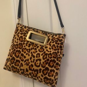 NWT Leopard print crossbody